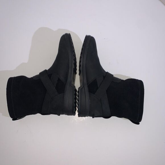 Sperry Boots Womens Size 7 Black Maritime Thinsulate Faux Fur Mid Calf STS86685 - Picture 6 of 8